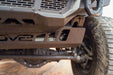 DV8 Offroad 2018-2026 Jeep JL & JT Sway Bar Disconnect Skid Plate – on the trail, image 7 of 20
