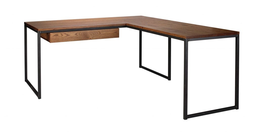 Omni Corner Desk Combo - Steel Base
