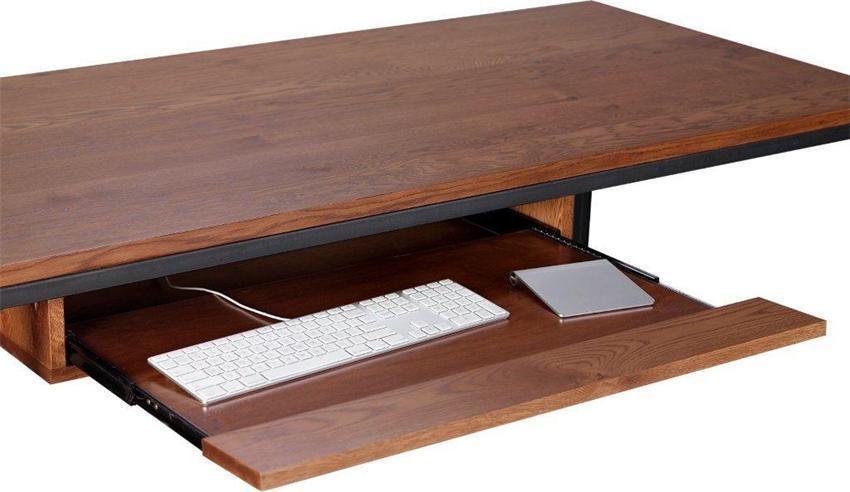 Omni Return Desk - Steel Base