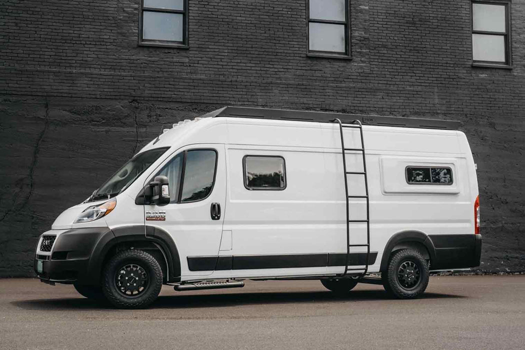 Orion Van Gear Promaster Stealth+ Side Ladder Outdoor Living - Lifestyle View