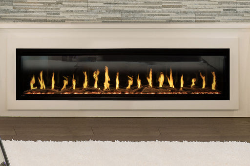 Modern Flames Orion Slim 76" Heliovision Virtual Recessed / Wall Mount Electric Fireplace Modern Flames