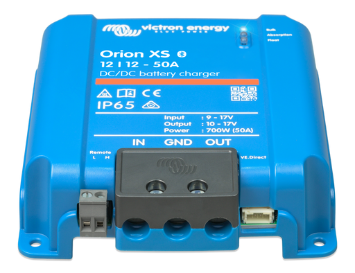 Victron Orion XS 12/12-50A DC-DC battery charger - front view