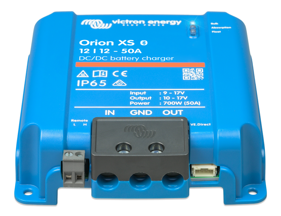 Victron Orion XS 12/12-50A DC-DC battery charger - front view