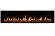 Orion Slim 76" Heliovision Virtual Recessed / Wall Mount Electric Fireplace - detail close-up