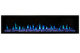 Modern Flames Orion Slim 100" Heliovision Virtual Recessed / Wall Mount Electric Fireplace Modern Flames