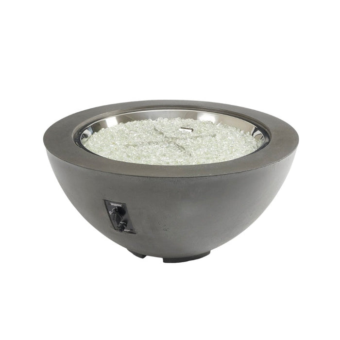 The Outdoor Greatroom Cove Round Gas Fire Pit Bowl