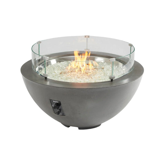 The Outdoor Greatroom Cove Round Gas Fire Pit Bowl