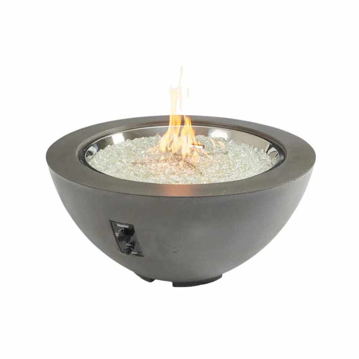 The Outdoor Greatroom Cove Round Gas Fire Pit Bowl