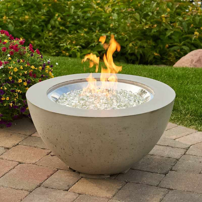 The Outdoor Greatroom Cove Round Gas Fire Pit Bowl