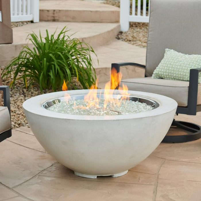 The Outdoor Greatroom Cove Round Gas Fire Pit Bowl
