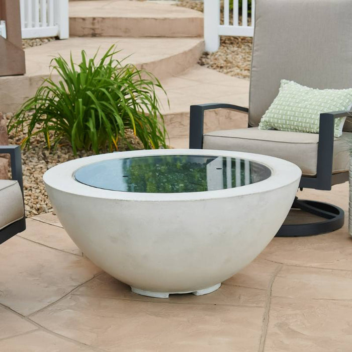 The Outdoor Greatroom Cove Round Gas Fire Pit Bowl