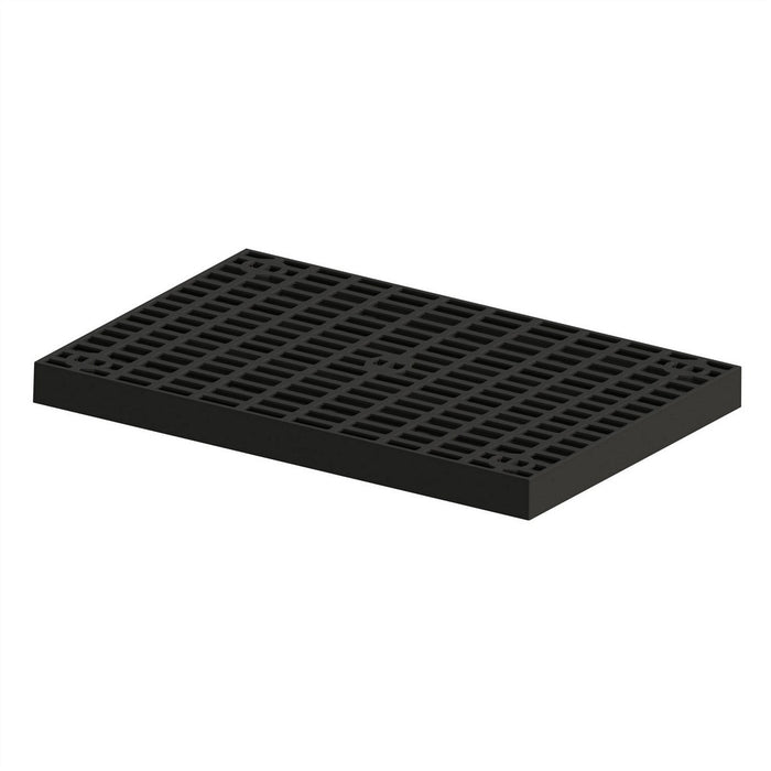 Vestil P-2436-2.625 Heavy Density Polyethylene Add-A-Level Base 36 in. x 24 in. x 2-7/8 in. 250 lb. Capacity Black