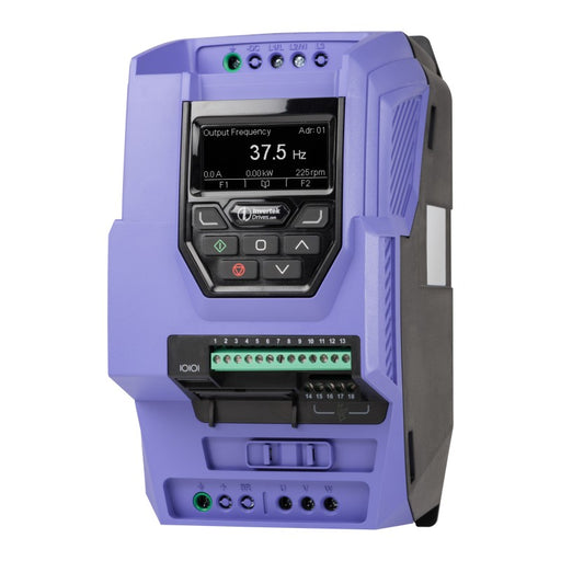 Invertek OptiDrive™ P2, Performance 5.5 kW (7.5Hp),24A