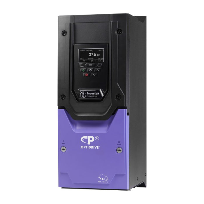 Invertek OptiDrive™ P2, Performance 5.5 kW (7.5Hp),24A