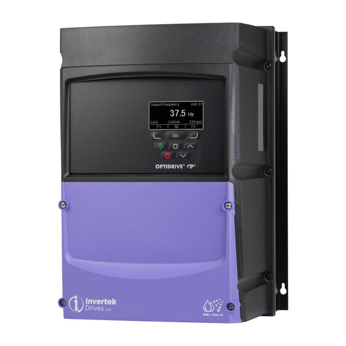 Invertek OptiDrive™ P2, Performance 18.5 kW (25Hp),28A
