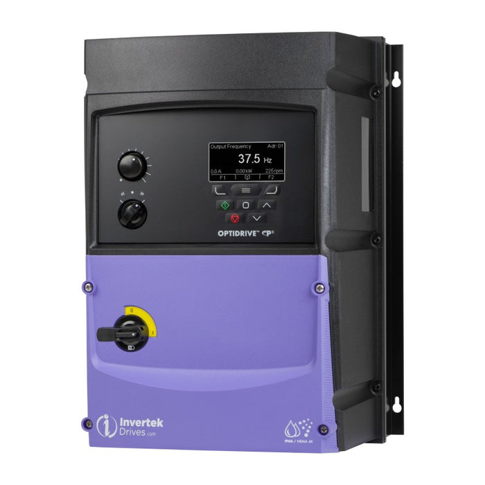 Invertek OptiDrive™ P2, Performance 15 kW (20Hp),30A
