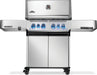 Napoleon Prestige 500 Natural Gas Grill with Infrared Side and Rear Burner, Stainless Steel - Napoleon