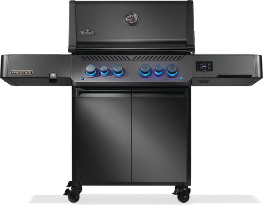 Napoleon Phantom Prestige 500 Connected, Natural Gas Grill with Infrared Side and Rear Burner, Matte Black - Napoleon