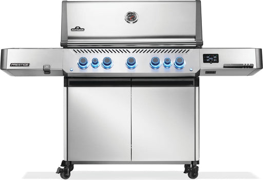 Napoleon Prestige 665 Connected, Propane Grill with Infrared Side and Rear Burner, Stainless Steel - Napoleon