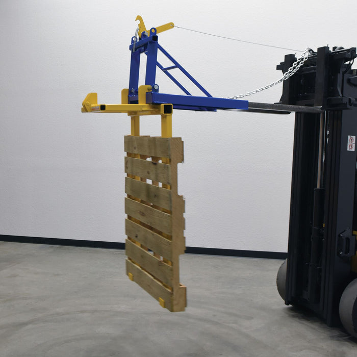 Vestil PAL-D/R steel pallet dumper/retainer - view 7