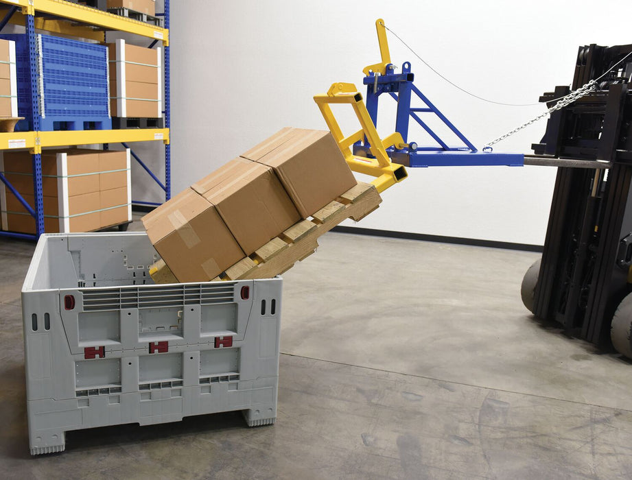 Vestil PAL-D/R steel pallet dumper/retainer - view 8