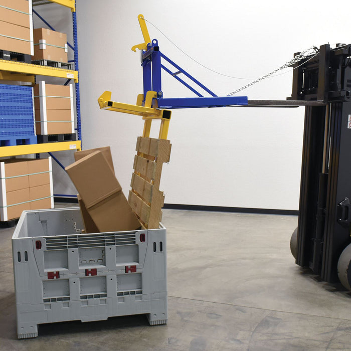 Vestil PAL-D/R steel pallet dumper/retainer - view 9