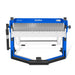 50-Inch Foot Clamp Pan and Box Brake, Industrial Heavy Duty Sheet Metal Folding Machine, 0–135° Bending Angle, 1.9" Clamping Lift, 2" Box Depth PB2A5014