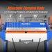 48” Manual Pan and Box Brake - Heavy Duty, Durable Construction, 12 Gauge Mild Steel, 135° Bending Angle, Individual Bending Fingers" PB4812
