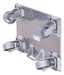 Vestil PDA-1627-C-S-H aluminum plate dolly with cast steel wheels and handle - view 8