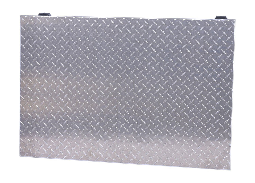 Vestil PDA-2436-R-S-H aluminum plate dolly with rubber wheels and handle - view 7