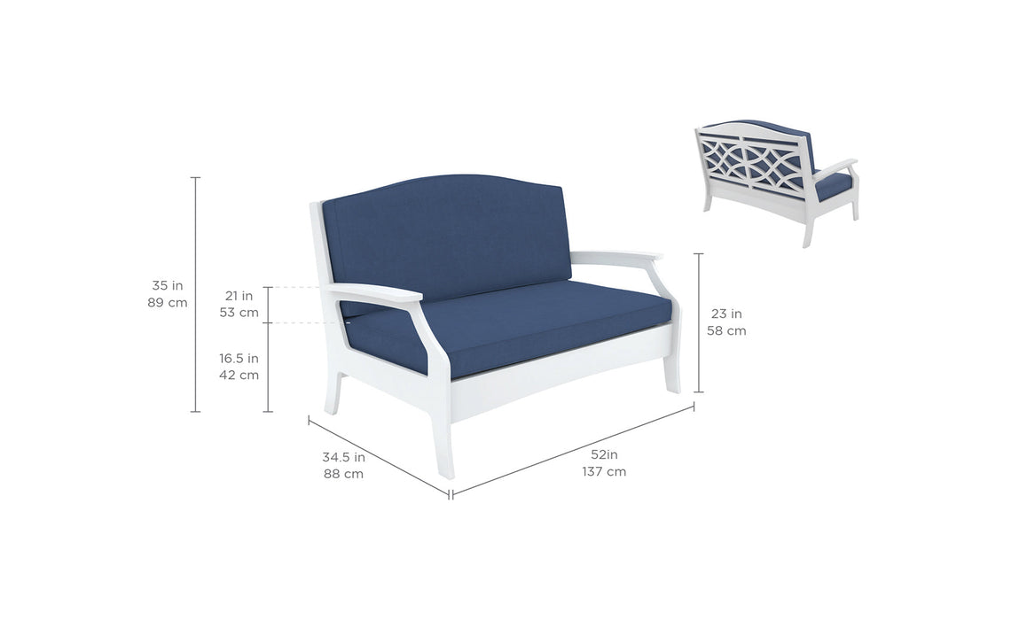 Ledge Lounger Legacy Loveseat — view 3