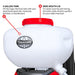 4 Gal Battery Powered Backpack Mosquito Fogger Sprayer 36V for Pest Control Ticks, Fleas, Flies, and Mosquitoes - feature highlight