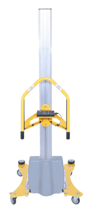 Vestil PEL-100A-D3-SWA aluminum quick lift dc powered pallet stretch wrap machine - view 6