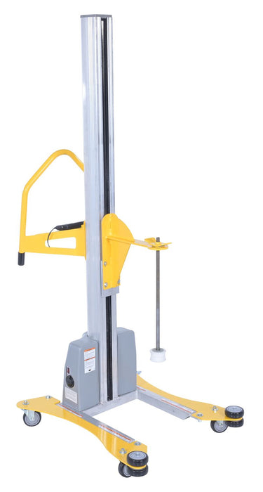 Vestil PEL-100A-D3-SWA aluminum quick lift dc powered pallet stretch wrap machine - view 8