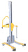 Vestil PEL-100A-D3-SWA aluminum quick lift dc powered pallet stretch wrap machine - view 8