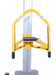 Vestil PEL-100A-D3-SWA aluminum quick lift dc powered pallet stretch wrap machine - view 10