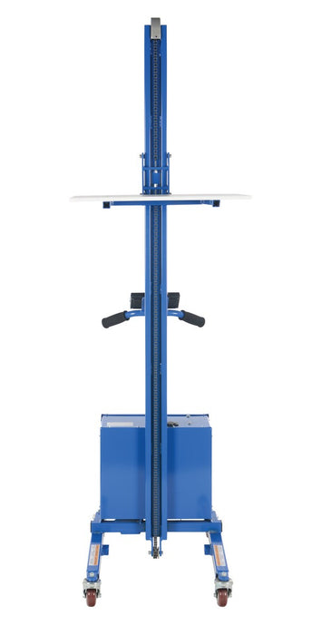Vestil PEL-100S-D3 steel DC powered quick lift base unit for PEL-100S-D3-HOOK, view 3