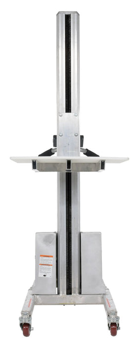 Vestil PEL-88A-D3 aluminum DC powered quick lift base unit for PEL-88A-D3-VBLK, view 3