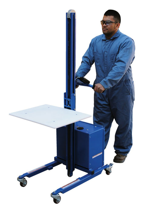 Vestil PEL-88S-D3 steel DC powered quick lift base unit for PEL-88S-D3-SPIN, view 3