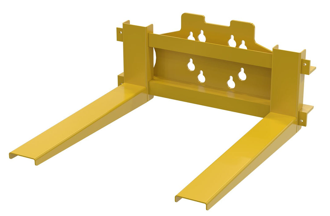 Vestil PEL-AFK adjustable fork attachment included with PEL-400S-72-D3-AFK quick lift