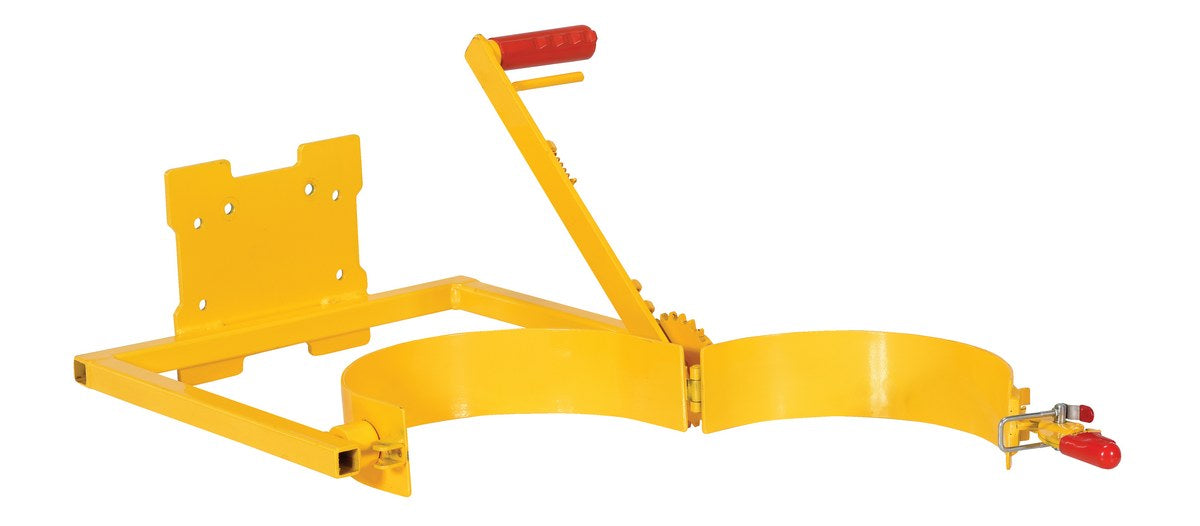 Vestil PEL-PAIL Steel Quick Lift Pail Dumper Attachment For PEL Models 125 lb. Capacity Yellow
