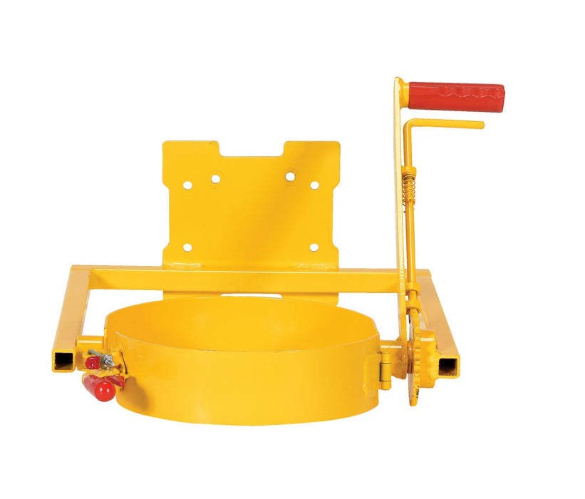 Vestil PEL-PAIL pail dumper attachment included with PEL-400S-72-D3-PAIL quick lift, view 3