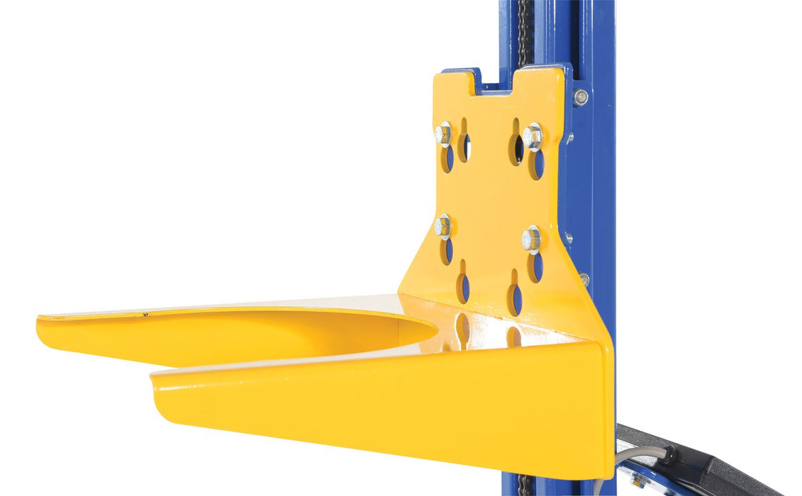 Vestil PEL-PL-5 steel quick lift pail lifter attachment for pel models - view 7
