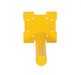 Vestil PEL-SPIN single spindle attachment included with PEL-100A-D3-SPIN quick lift, view 3