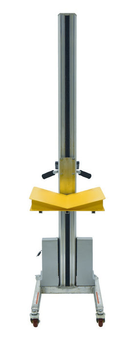 Vestil PEL-VBLK v-block attachment included with PEL-400S-72-D3-VBLK quick lift, view 3