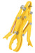 Vestil PG-C-045 Steel Heavy Duty Pipe Grab For Cast Iron Pipes 27 in. x 8-3/8 in. x 18-3/4 in. 450 lb. Capacity Yellow