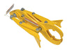 Vestil PG-S-060 Steel Heavy Duty Pipe Grab For Steel Pipes 27 in. x 8-3/8 in. x 18-3/4 in. 600 lb. Capacity Yellow