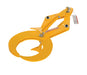 Vestil PG-S-100 Steel Heavy Duty Pipe Grab For Steel Pipes 37 in. x 13-1/4 in. x 24-5/8 in. 1,000 lb. Capacity Yellow