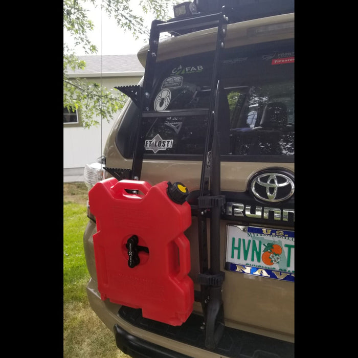 C4 Fabrication 2010-2024 Toyota Summit Hatch Ladder Rotopax Mount Bracket – image 11 of 18