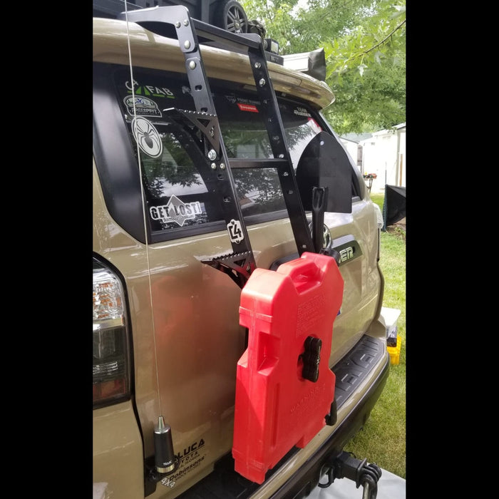 C4 Fabrication 2010-2024 Toyota Summit Hatch Ladder Rotopax Mount Bracket – image 13 of 18